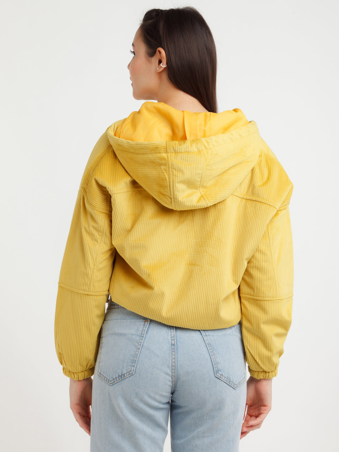 Yellow Solid Jacket