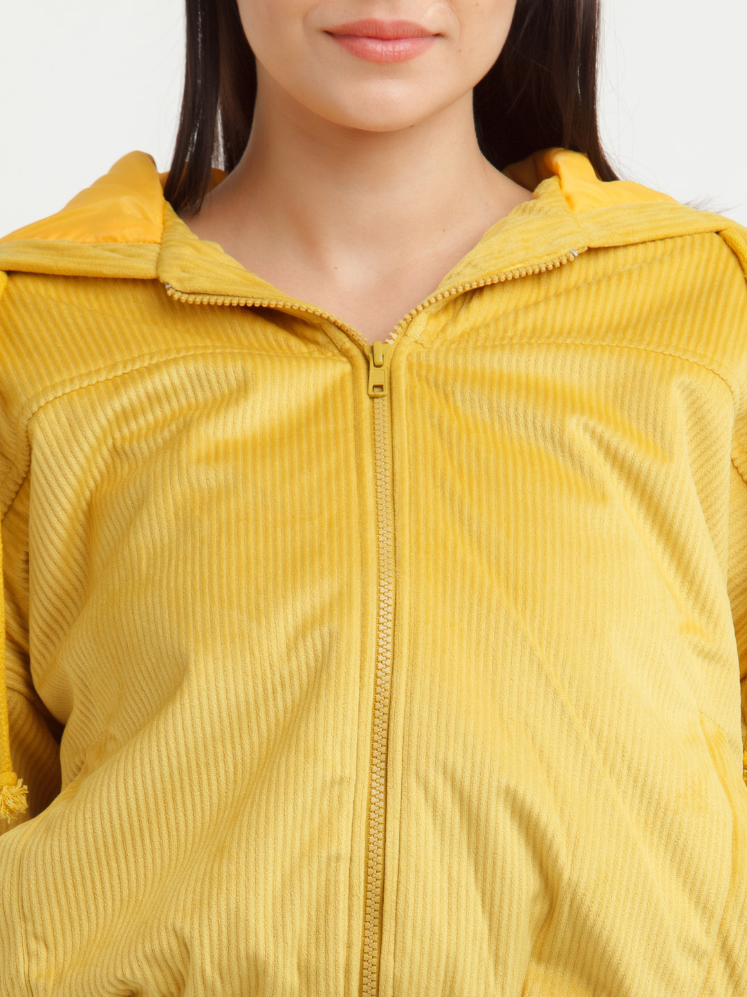 Yellow Solid Jacket