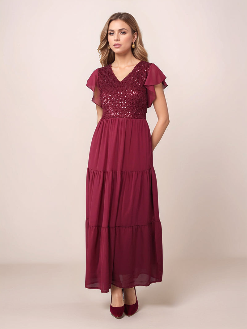 embroidered formal dress GLS by Gloria GL3446 2T Christmas Dress (19) Hot flashes Color:AS PHOTO（Blue）