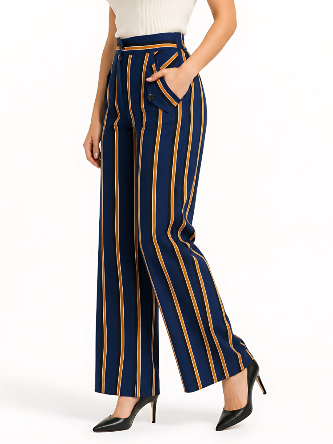 Blue Printed Palazzo
