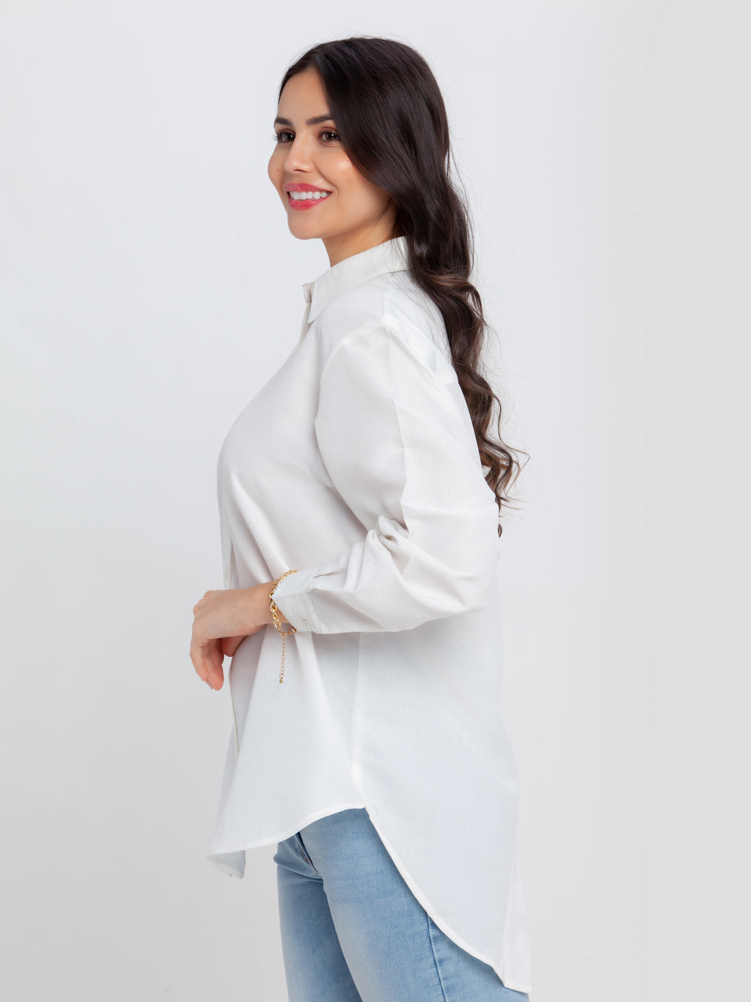 White Solid Top