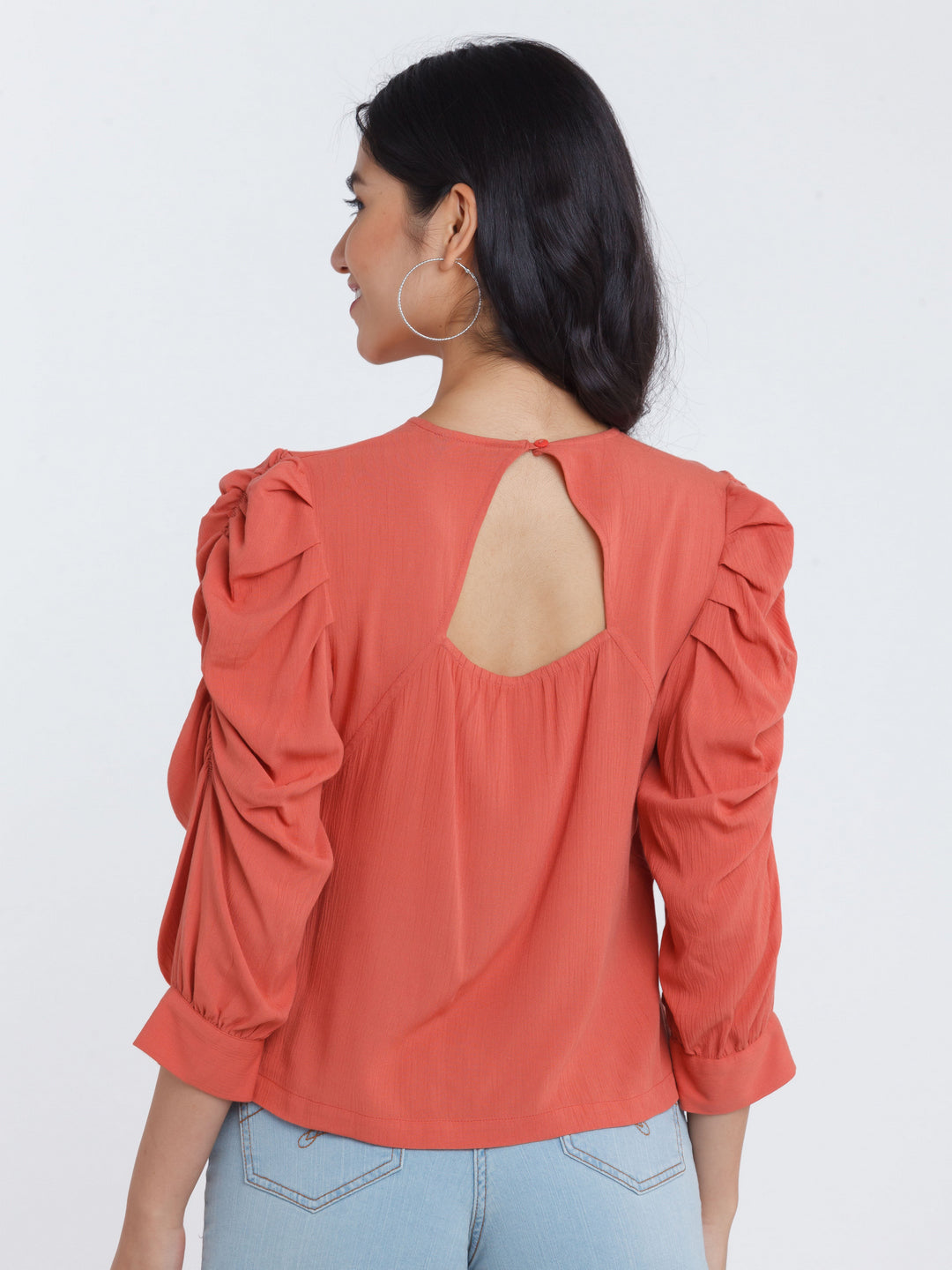 Coral Solid Top