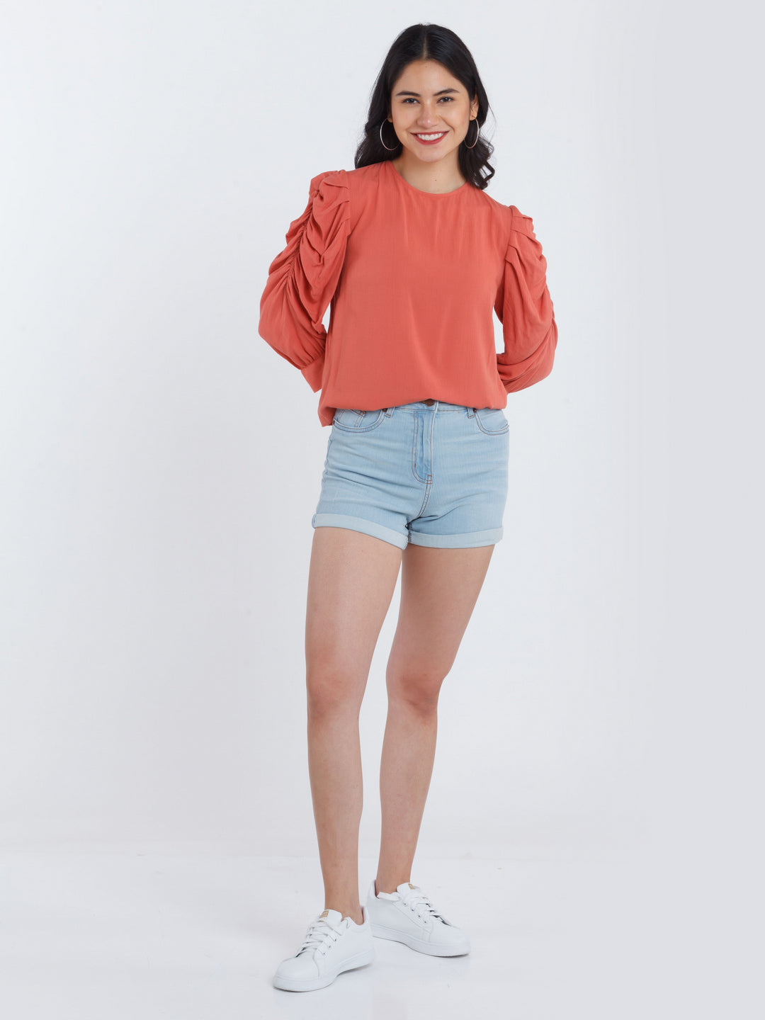 Coral Solid Top