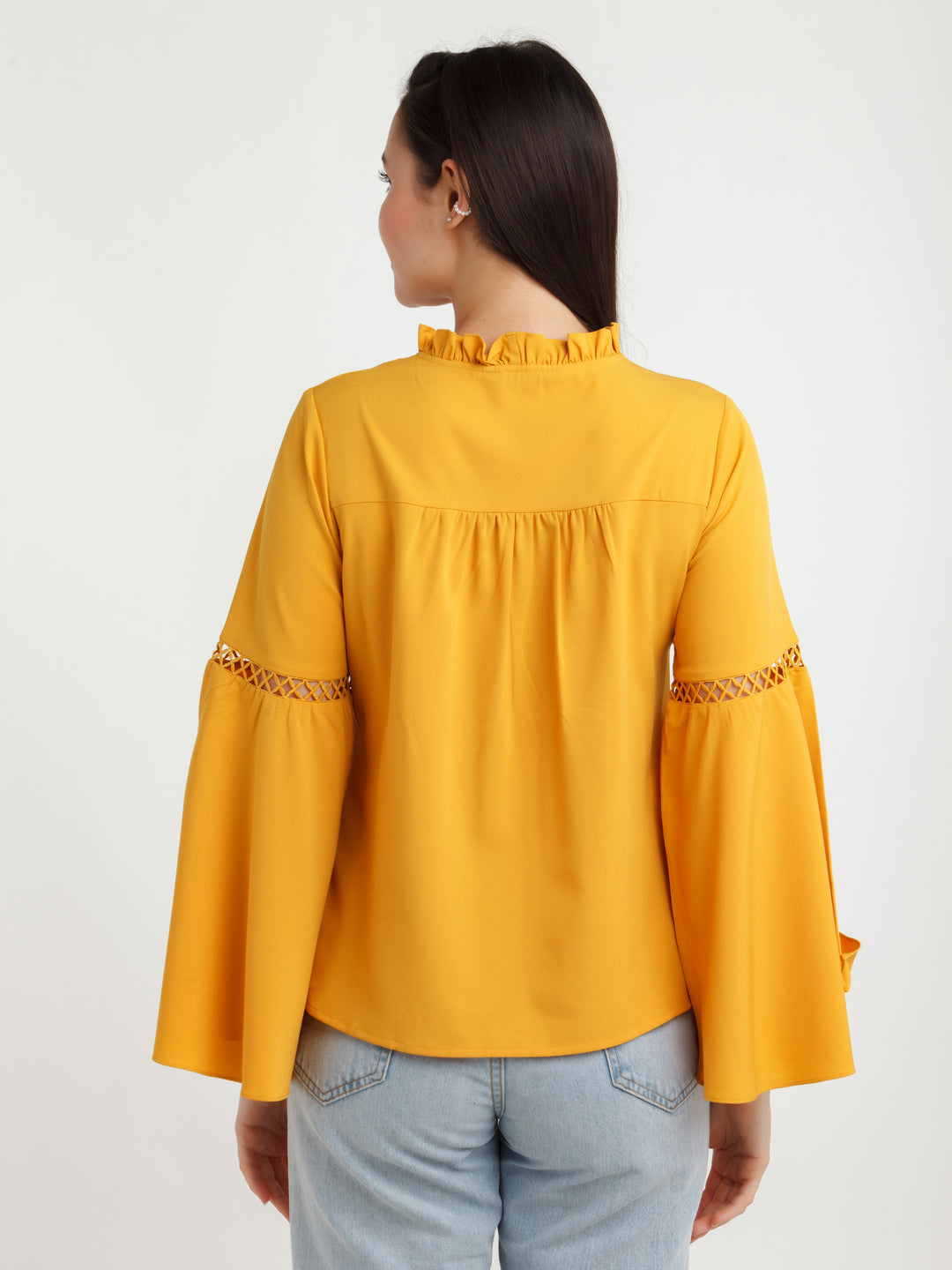 Mustard Solid Top