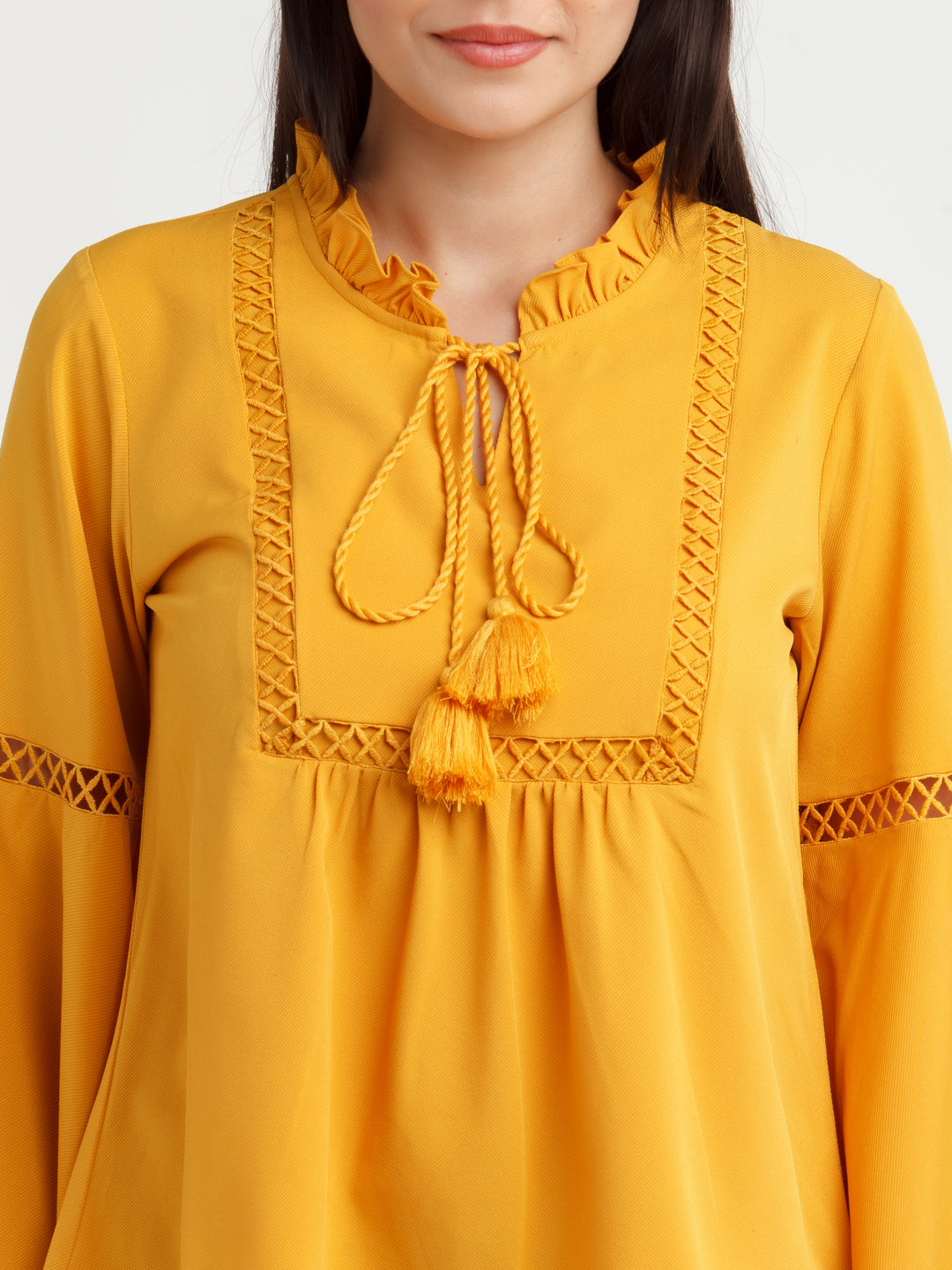 Mustard Solid Top