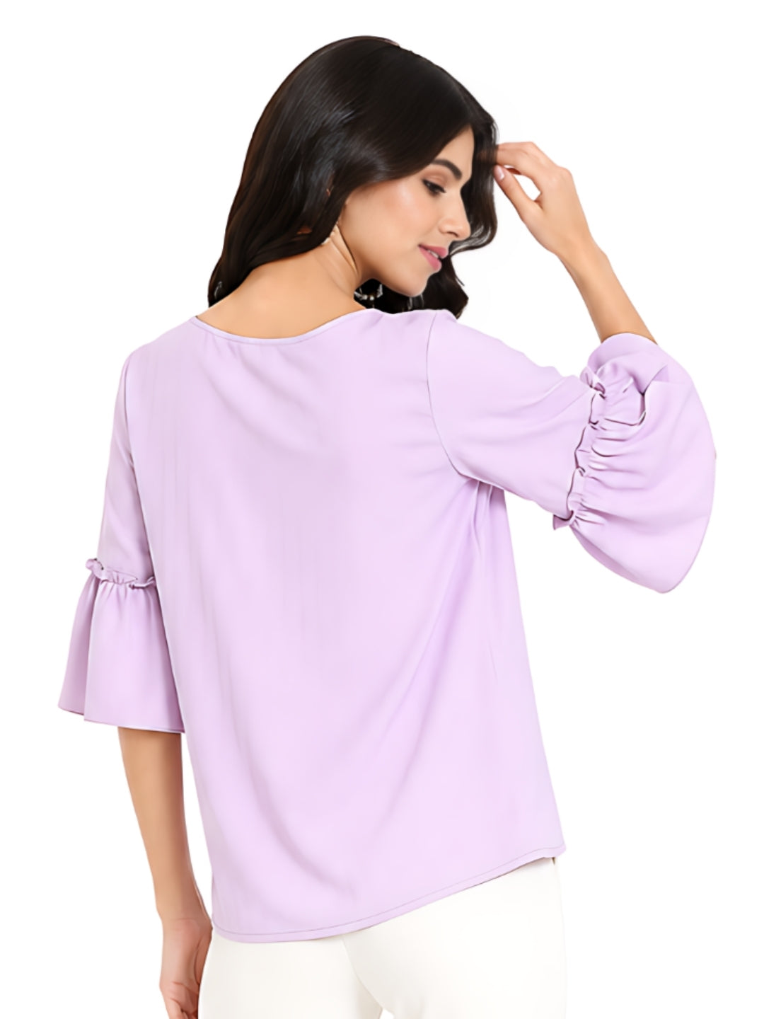 Purple Solid Top