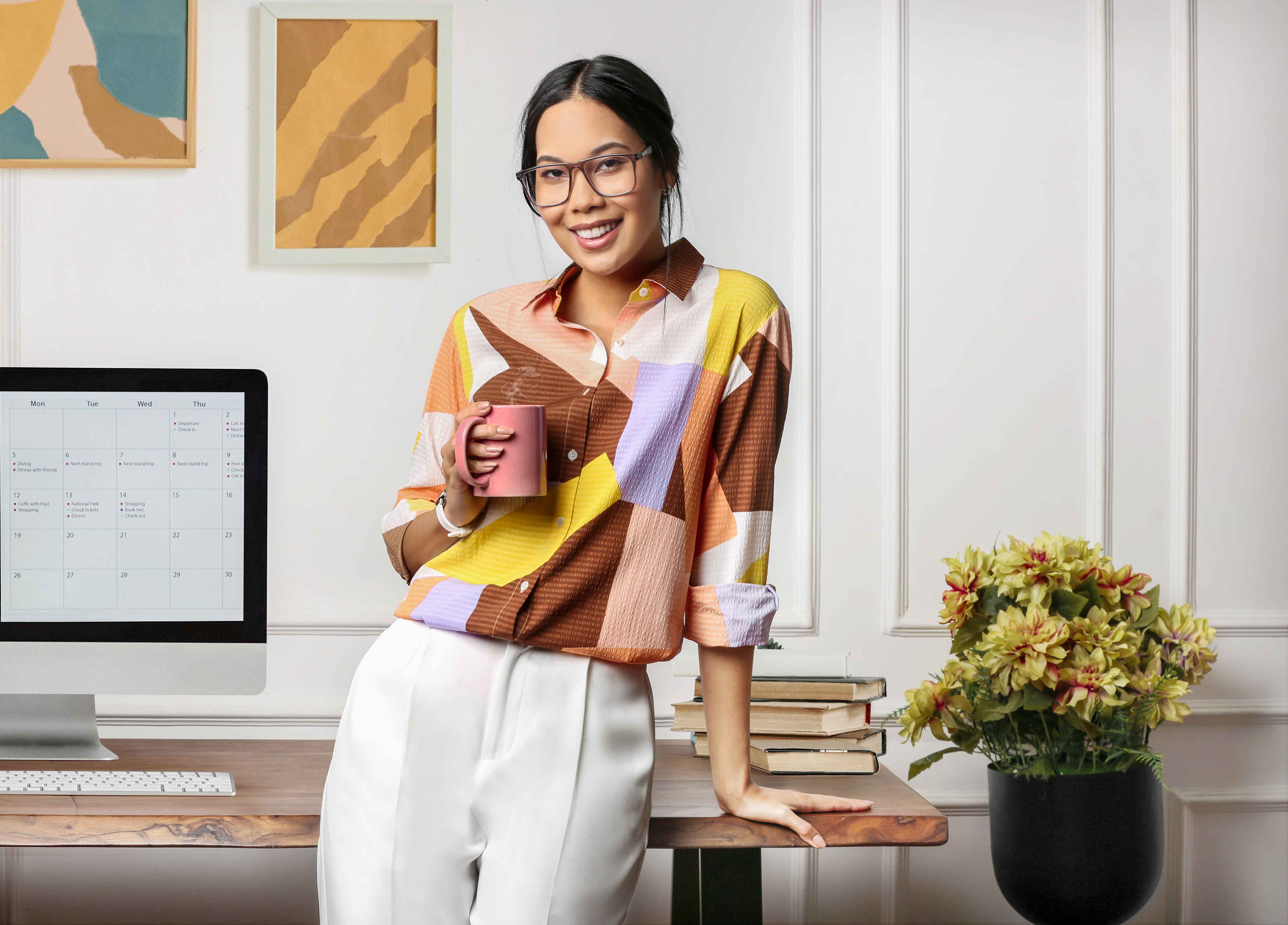 Multi-Colored Printed Regular Shirt