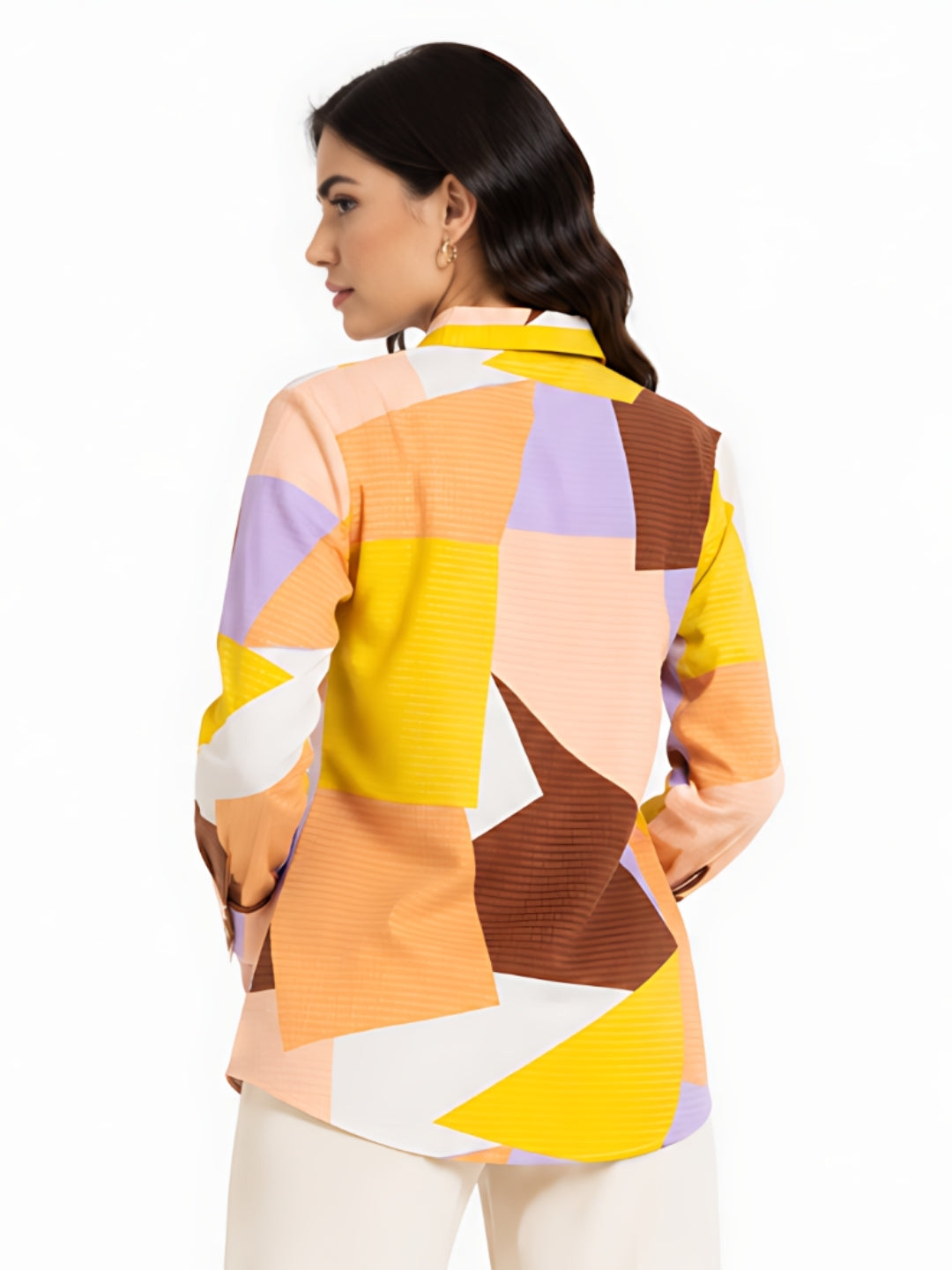 Multi-Colored Printed Regular Shirt