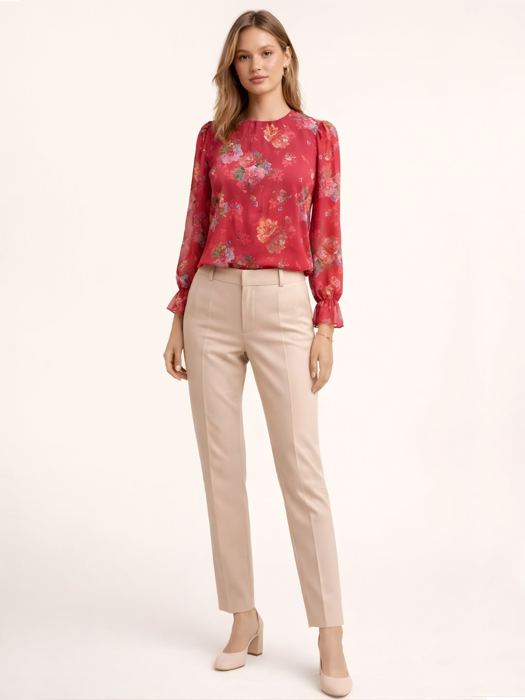 Buy Green Solid Square Neck Top - Zink London