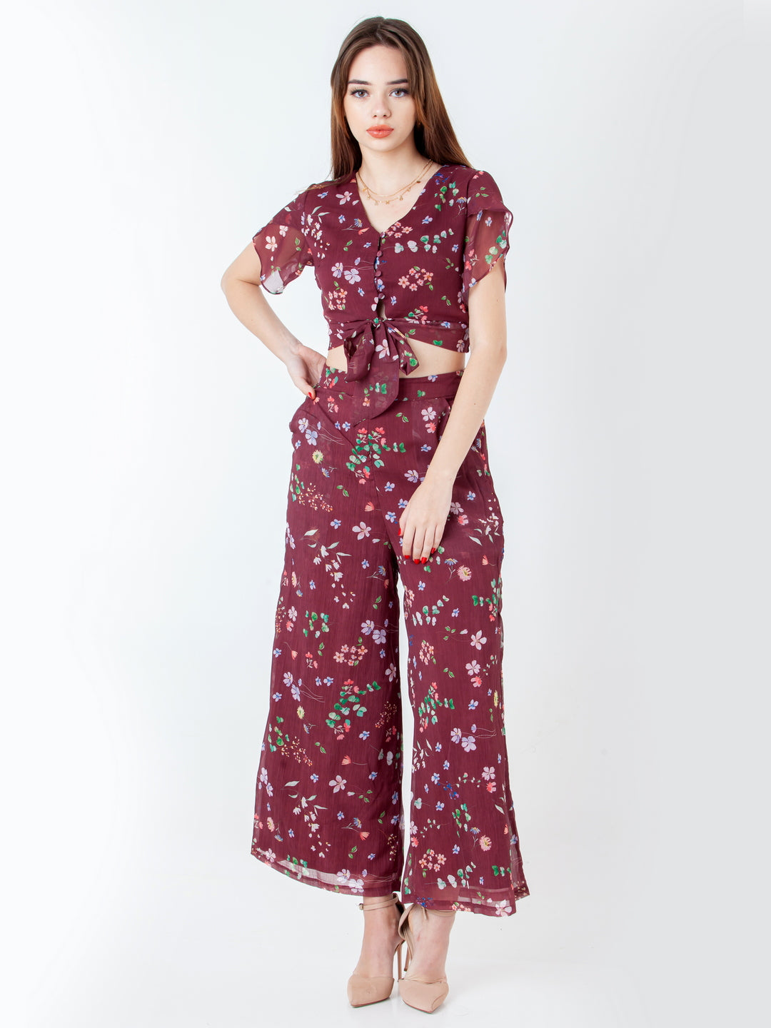 Floral Printed Co-Ord Set