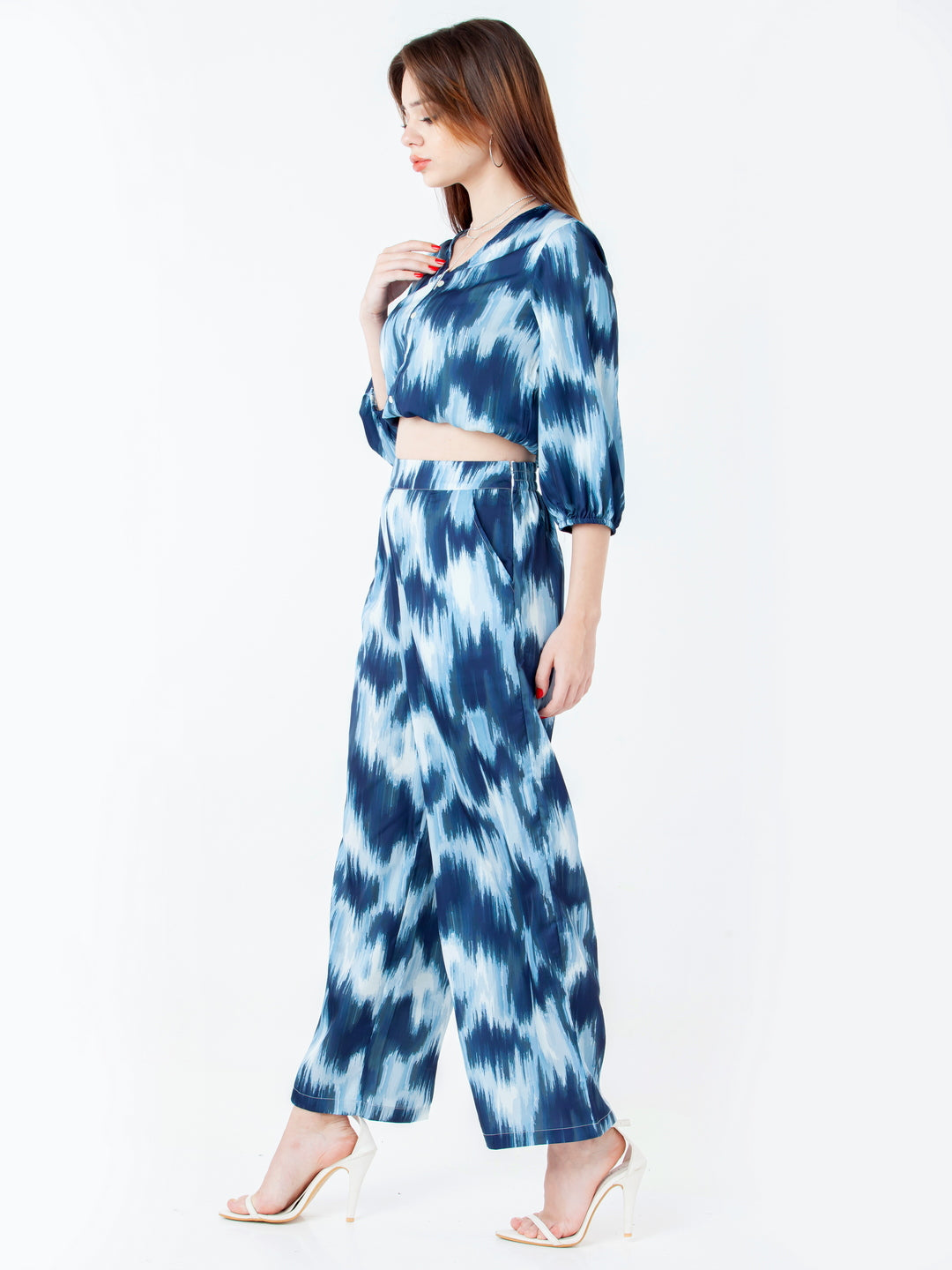 Abstract Printed Co-Ord Set