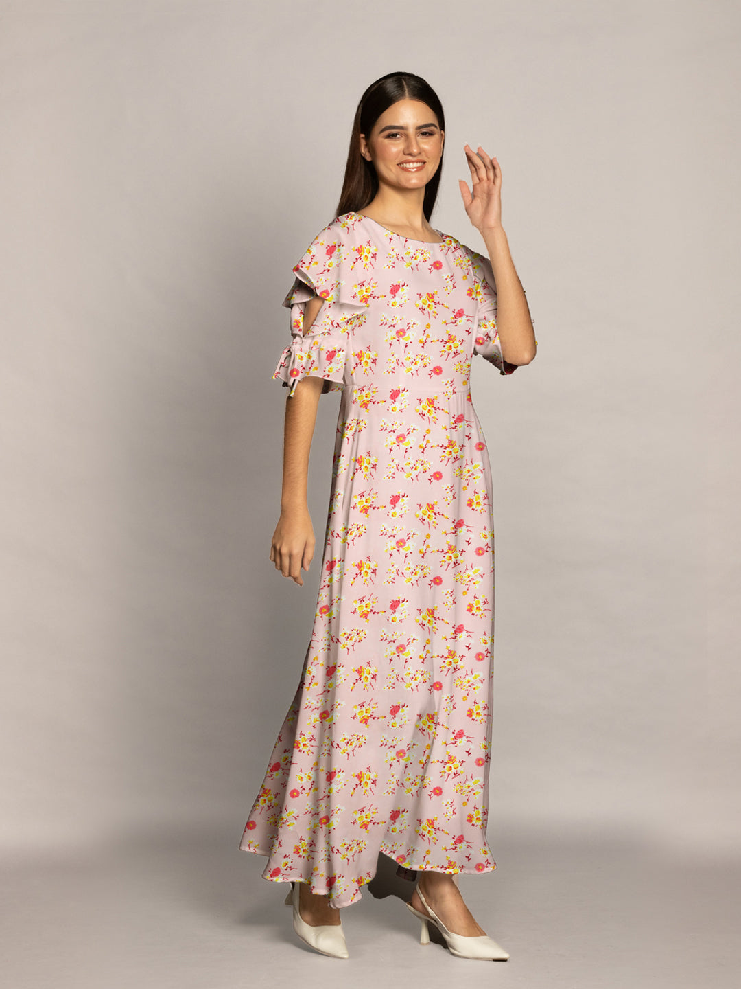 Floral-Print-Flared-Maxi-Dress-VD04029-109-Pink-5