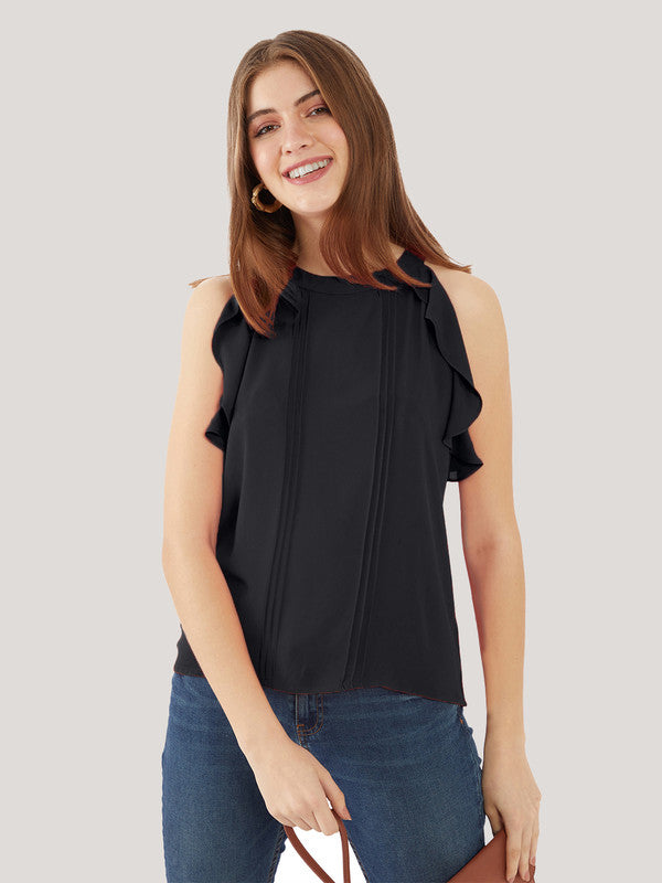 Black-Solid-Ruffled-Top-for-Women-VT02364_101-Black-1