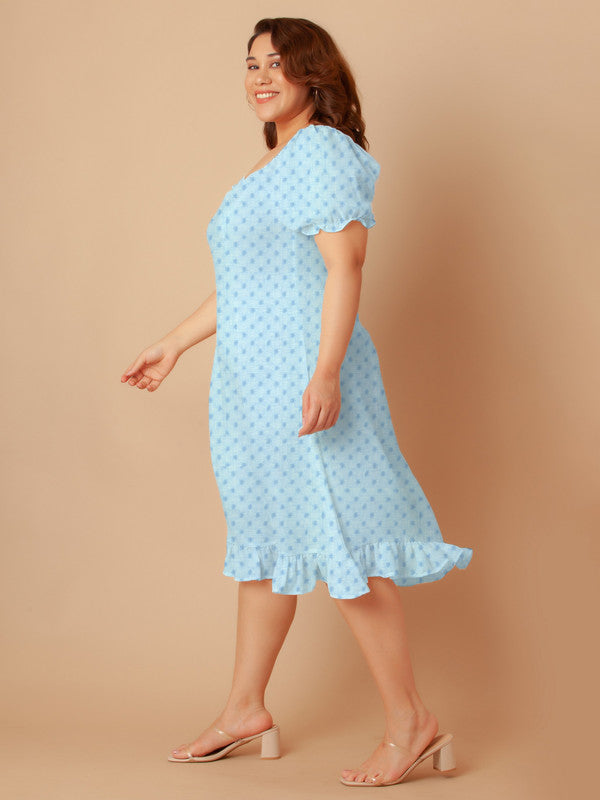 Sky-Blue-Solid-A-Line-Midi-Dress-ZCD00002-129-SkyBlue-3