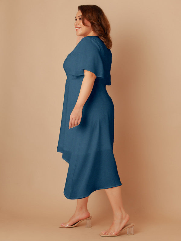 Blue-Solid-Flared-Midi-Dress-ZCD00003-102-Blue-3