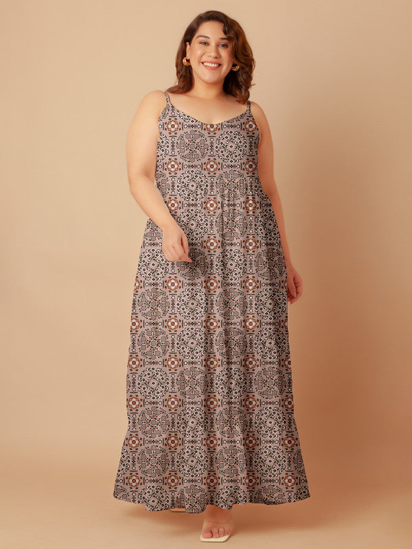 Peach-Bohemian-Print-Tiered-Maxi-Dress-ZCD00004-108-Peach-2