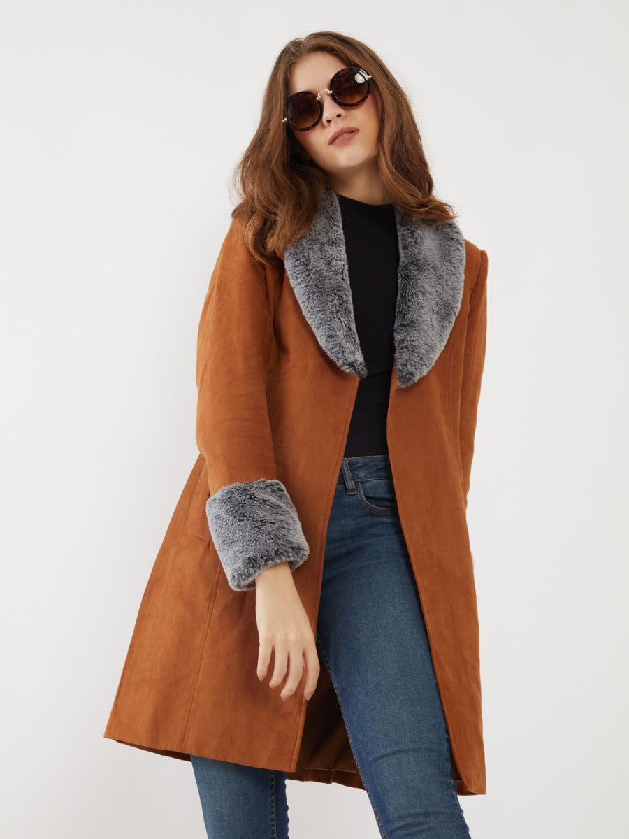 Tan Solid Coat