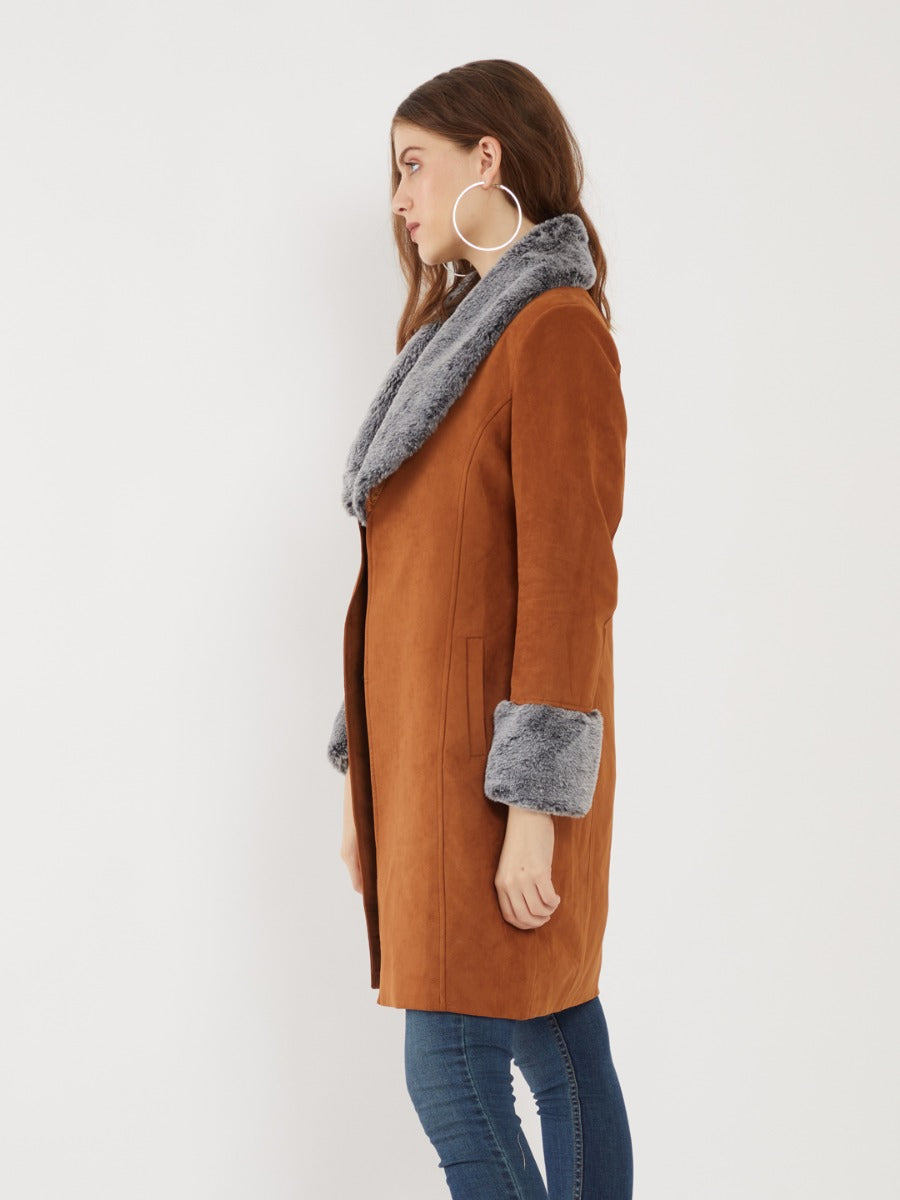 Tan Solid Coat