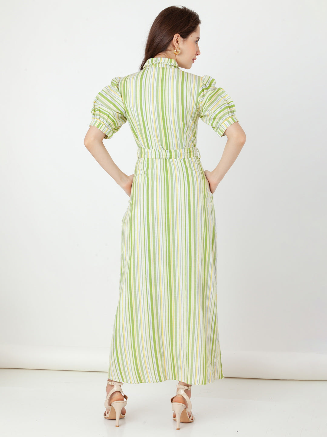 Green_Striped_Shirt-Style_Maxi_Dress_4