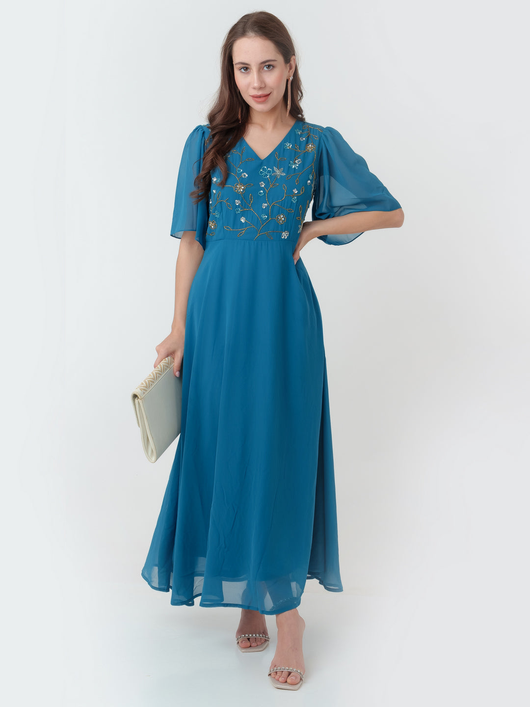 Green_Embroidered_Regular_Maxi_Dress_D04098_5
