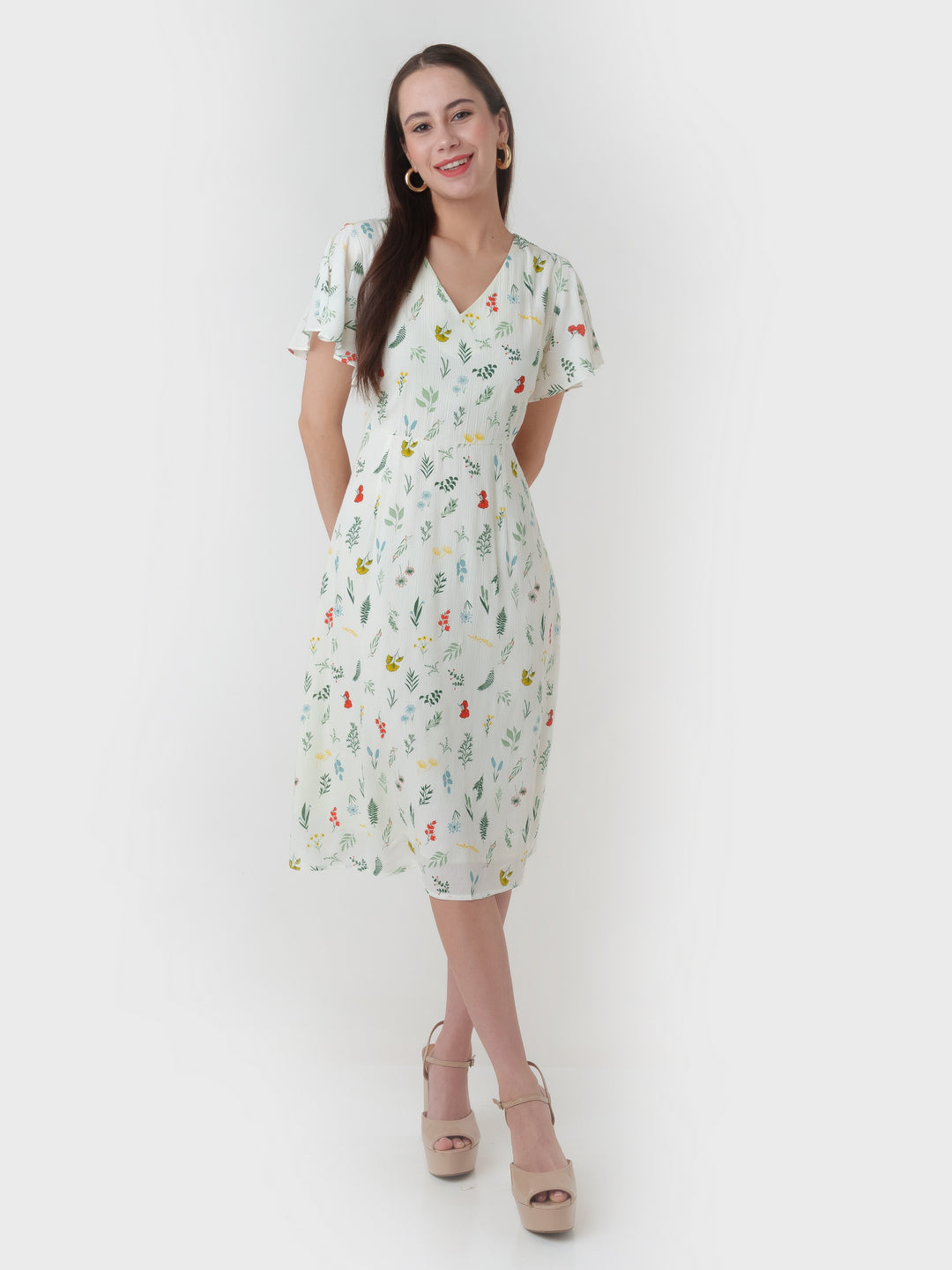 White_Printed_Regular_Midi_Dress_D04107_1