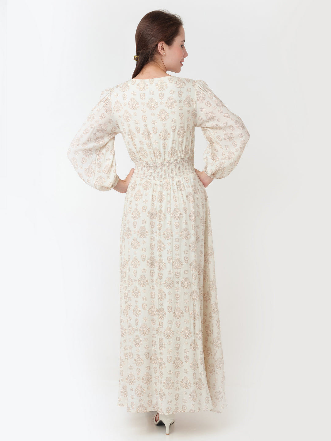 White_Printed_Flared_Maxi_Dress_D06003_4