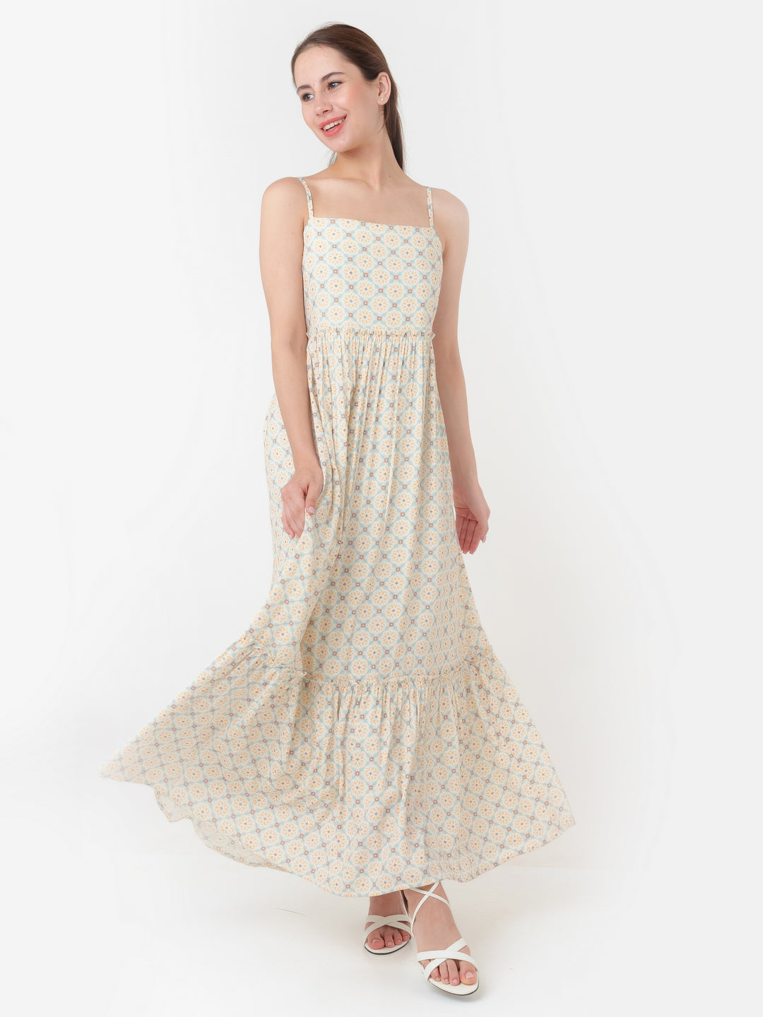 White_Printed_A-Line_Maxi_Dress_D06004_1