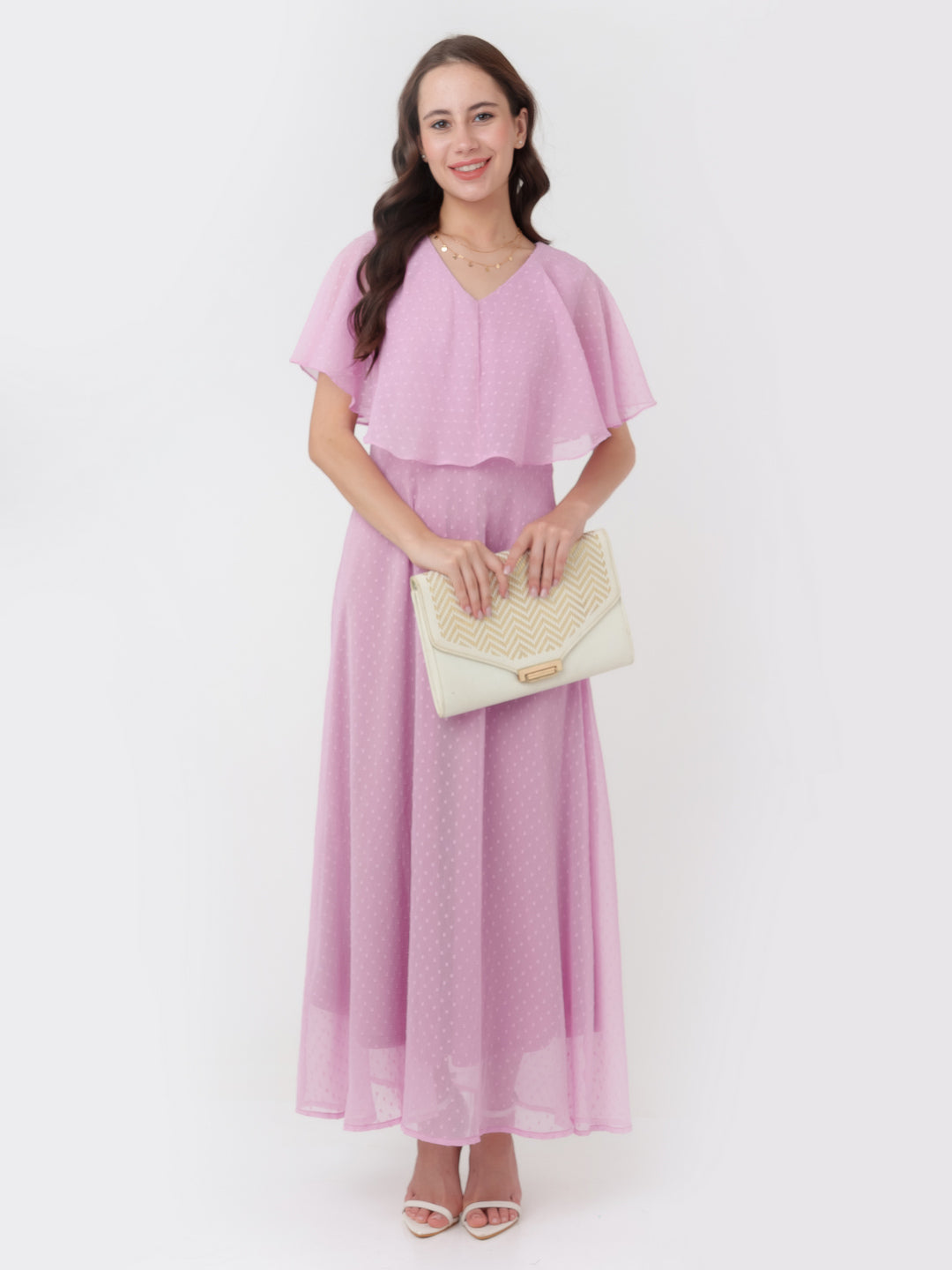 Pink_Solid_A-Line_Maxi_Dress_D06012_5