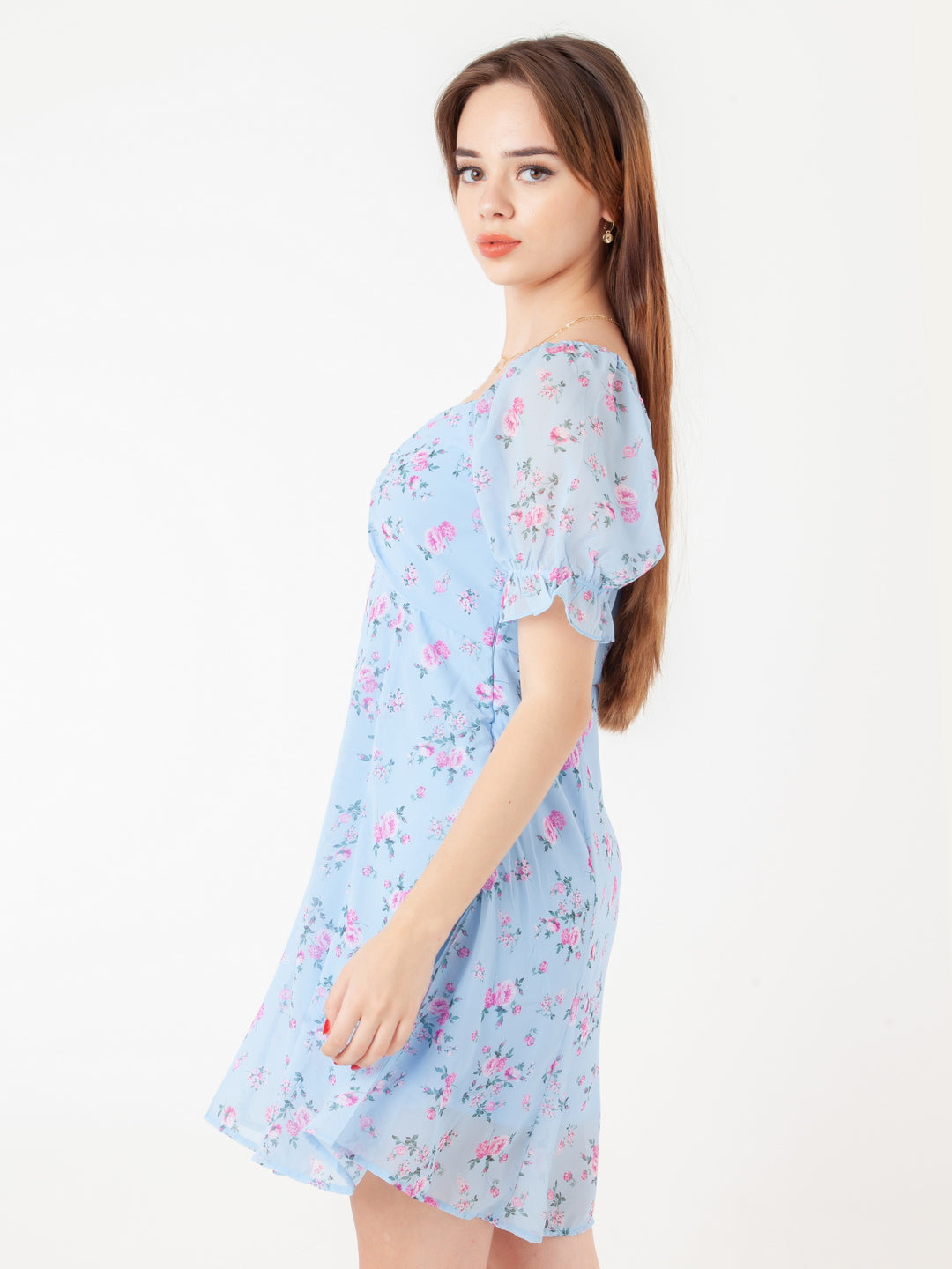 Blue-Printed-Empire-Short-Dress-D06031_3