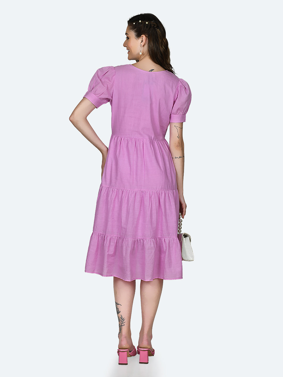 Pink_Solid_Midi_Dress_D06036_4