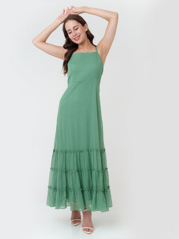 Green_Solid_Regular_Maxi_Dress_1