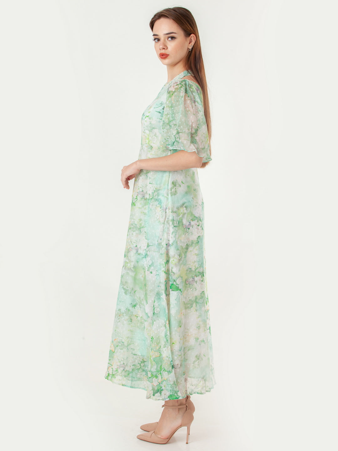 Green-Printed-Regular-Maxi-Dress-D06057_3