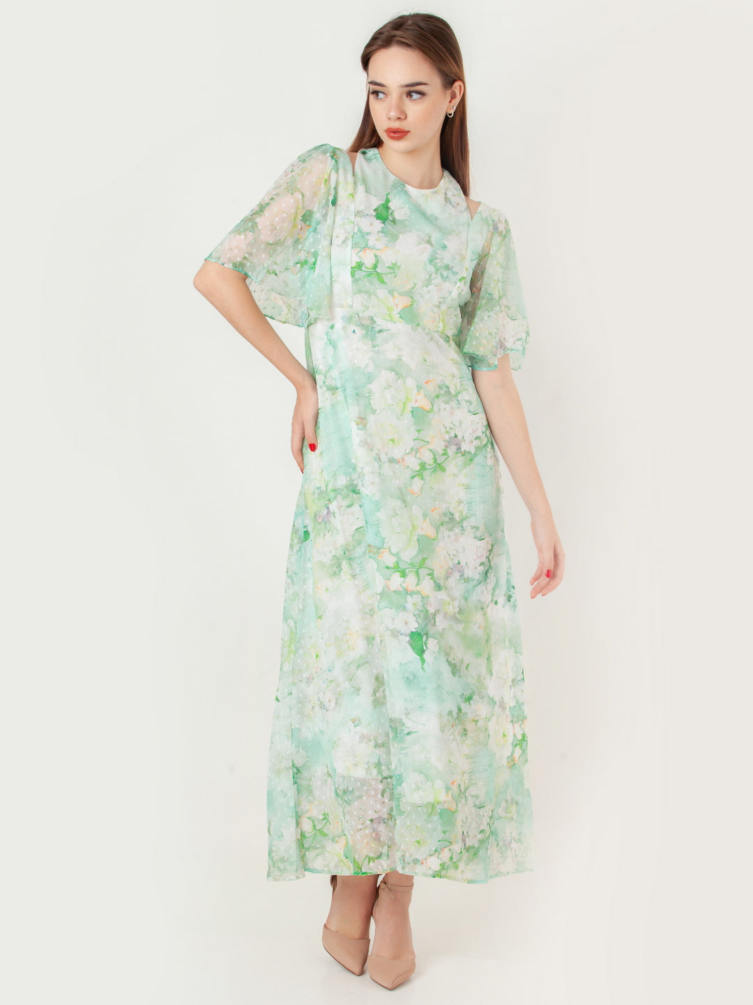 Green-Printed-Regular-Maxi-Dress-D06057_5