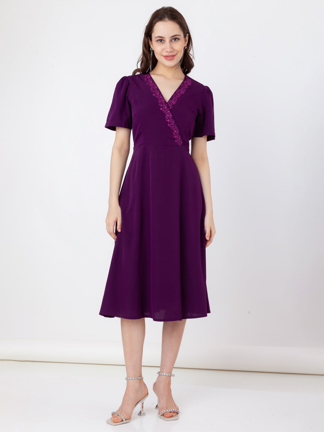 Purple_Embroidered_Regular_Midi_Dress_2