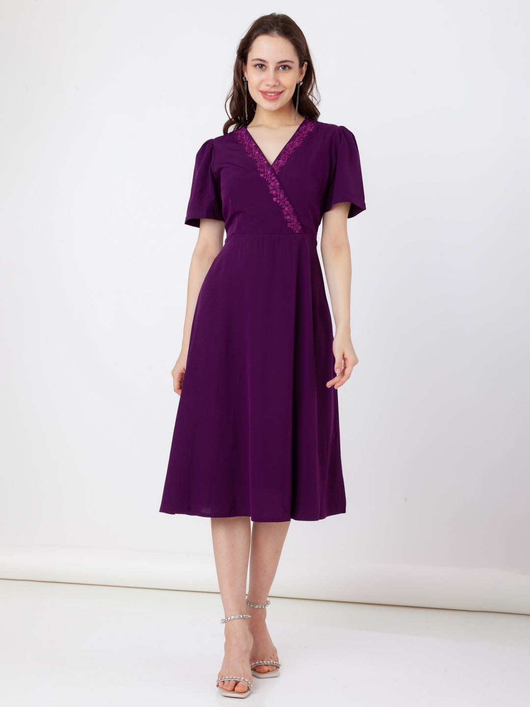 Purple_Embroidered_Regular_Midi_Dress_5