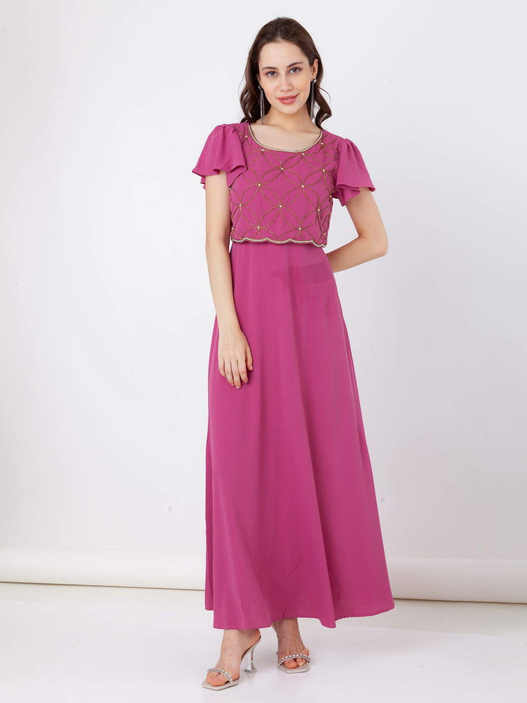 Pink_Embroidered_Flared_Maxi_Dress_2
