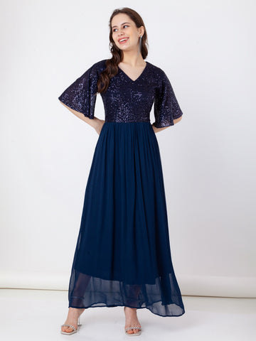 Blue_Embroidered_Flared_Maxi_Dress_1