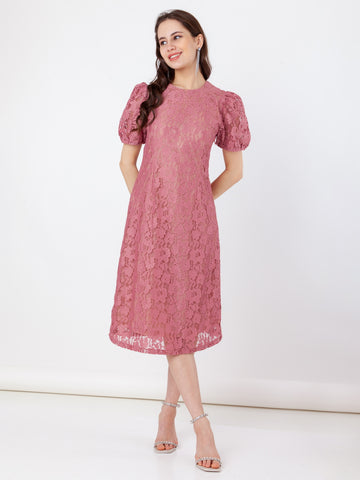 Pink_Lace_A-Line_Midi_Dress_1
