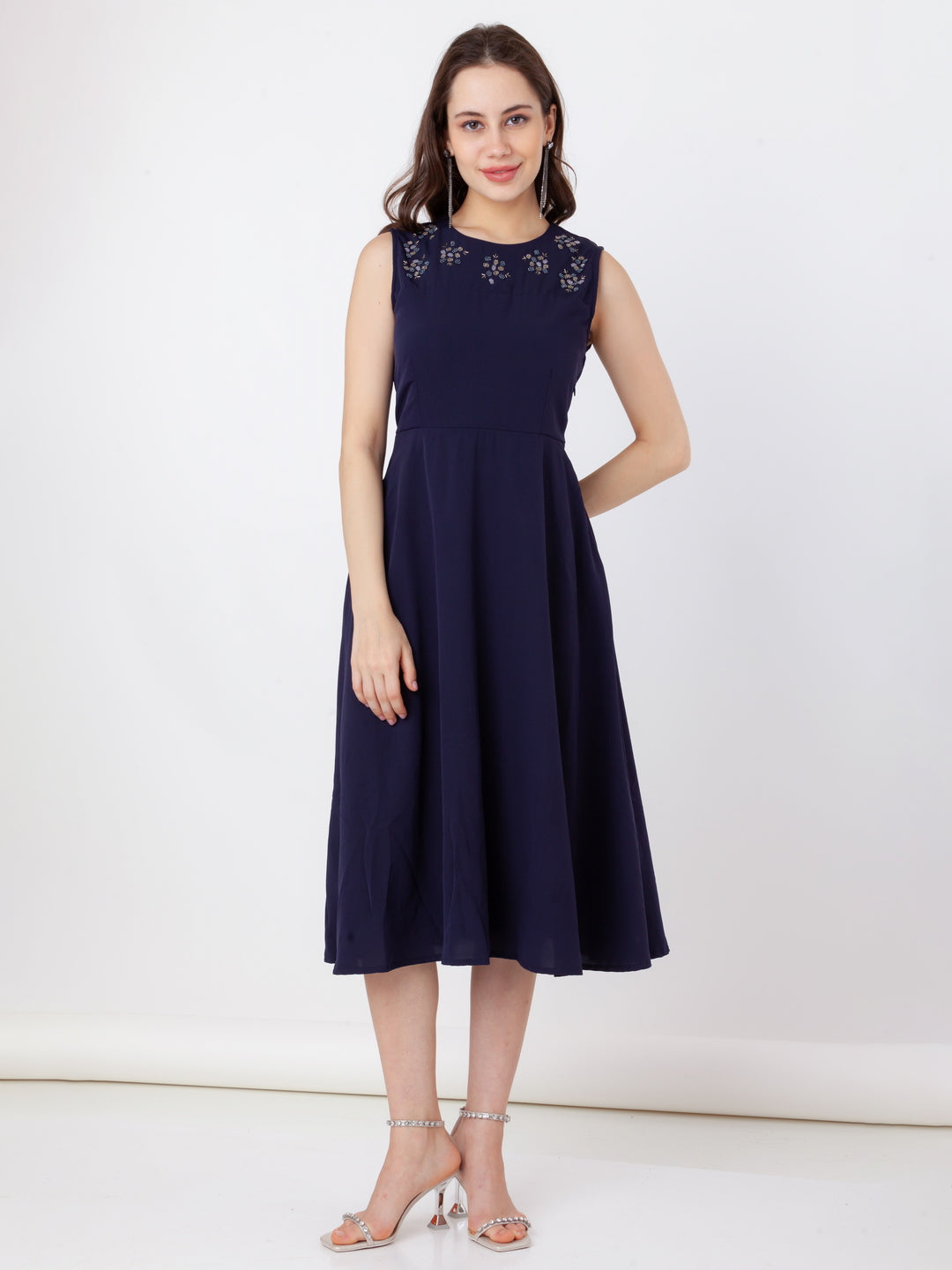 Blue_Embroidered_A-Line_Midi_Dress_2