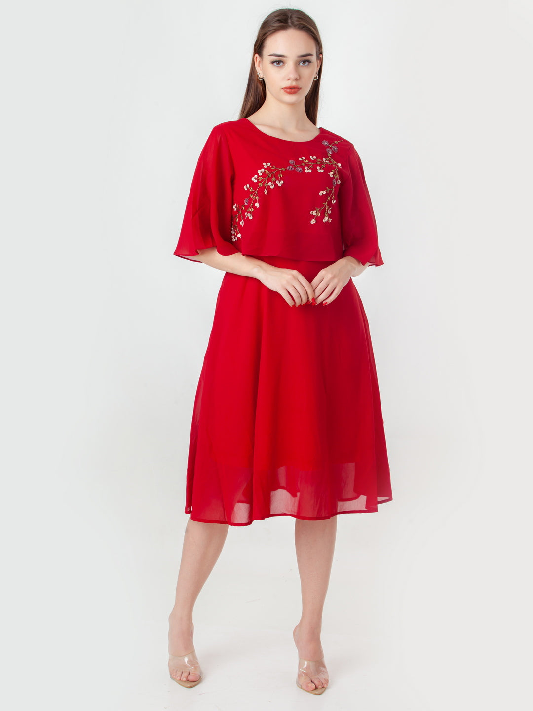 Red-Embroidered-Flared-Midi-Dress-D06101_5