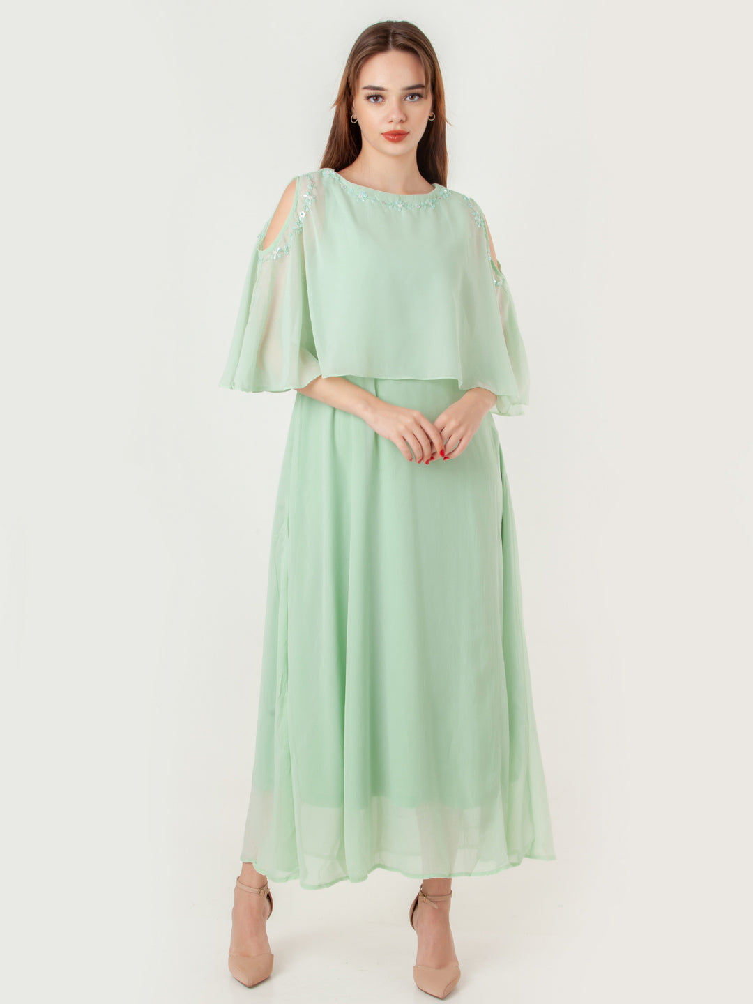 Green-Embroidered-Flared-Maxi-Dress-D06105_2