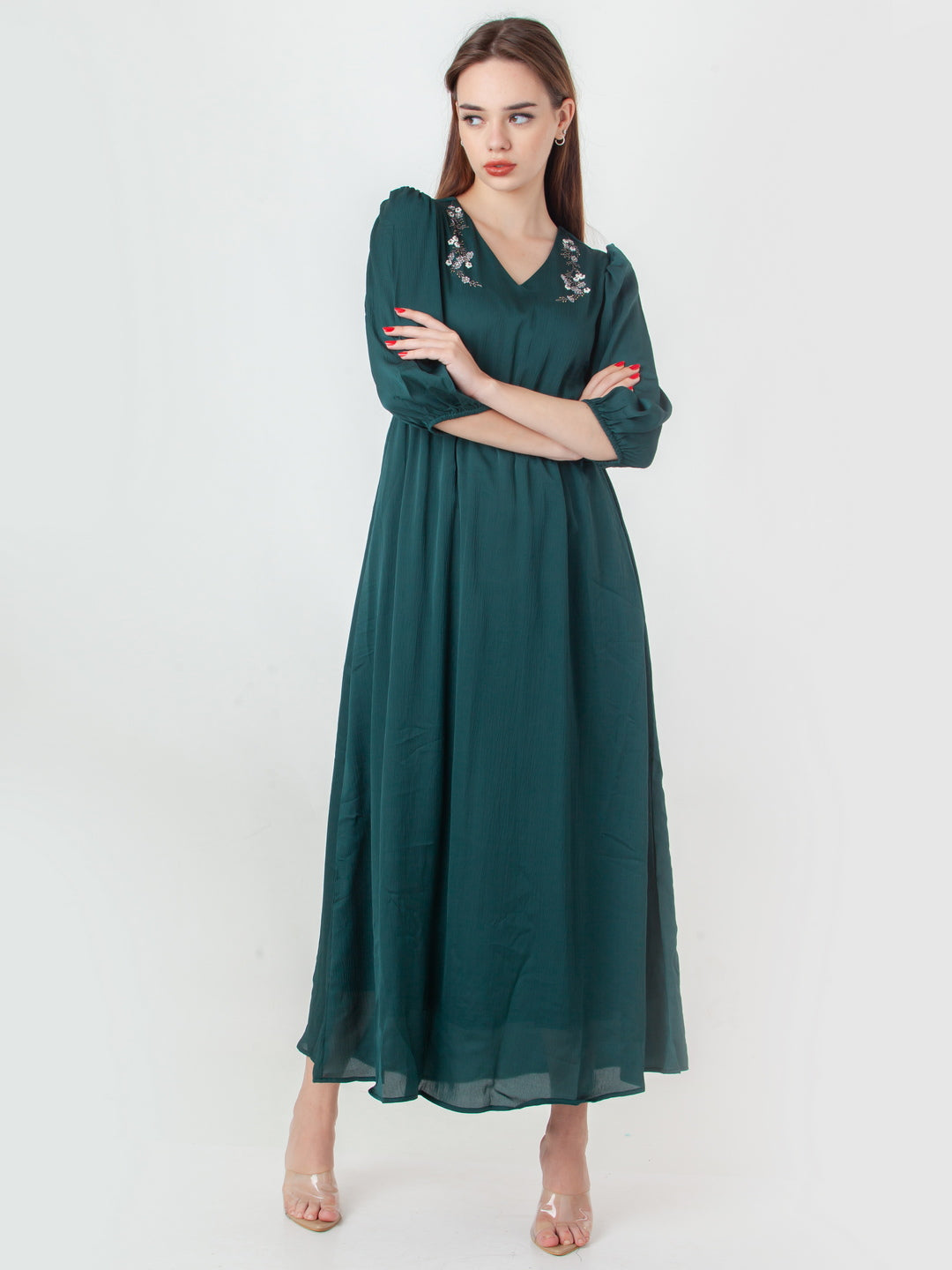 Green-Embroidered-Flared-Maxi-Dress-D06108_1