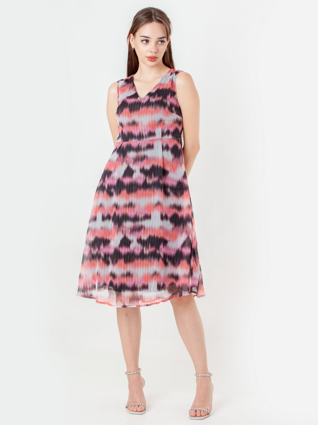 Multi-Colored-Printed-A-Line-Midi-Dress-D08008_1