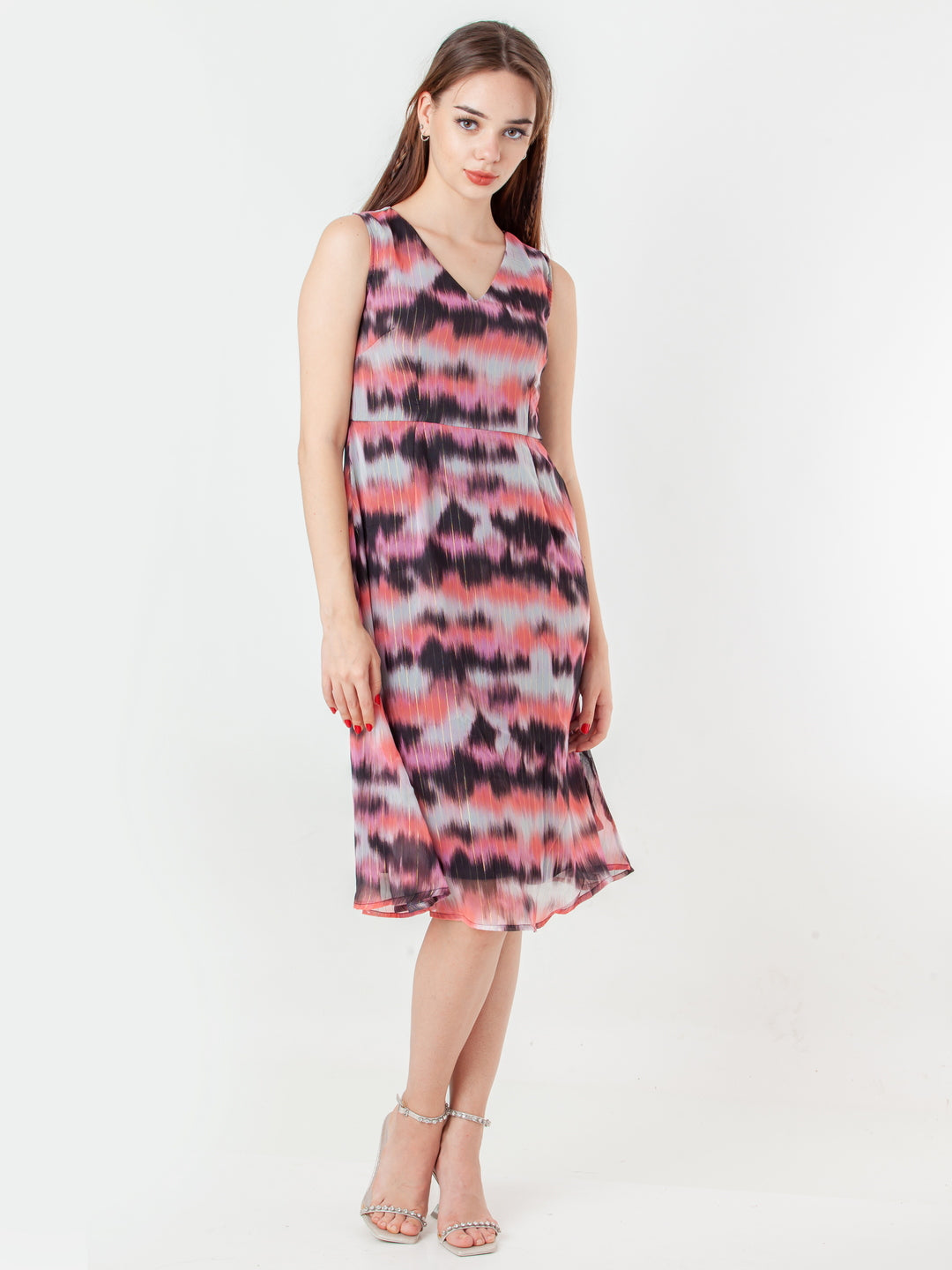 Multi-Colored-Printed-A-Line-Midi-Dress-D08008_5