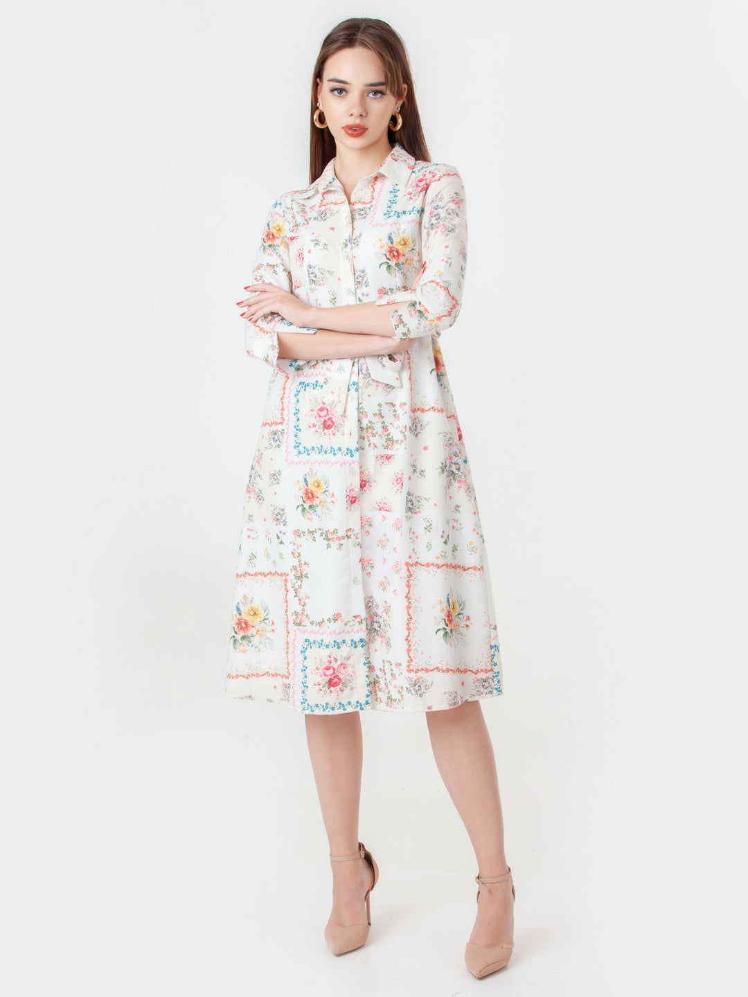 White-Printed-A-Line-Midi-Dress-D08012_1