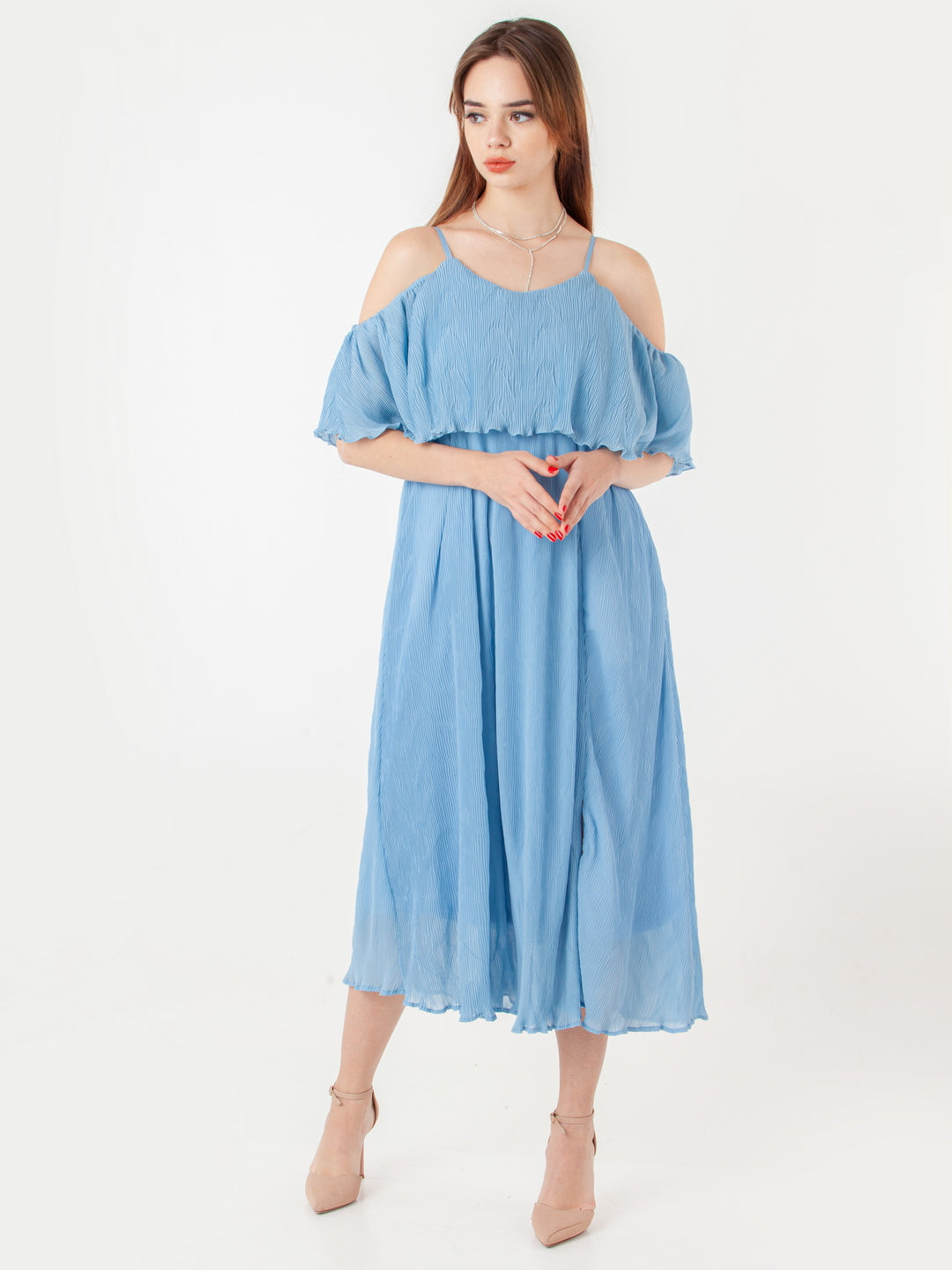 Blue-Self-Design-Regular-Maxi-Dress-D08016_2