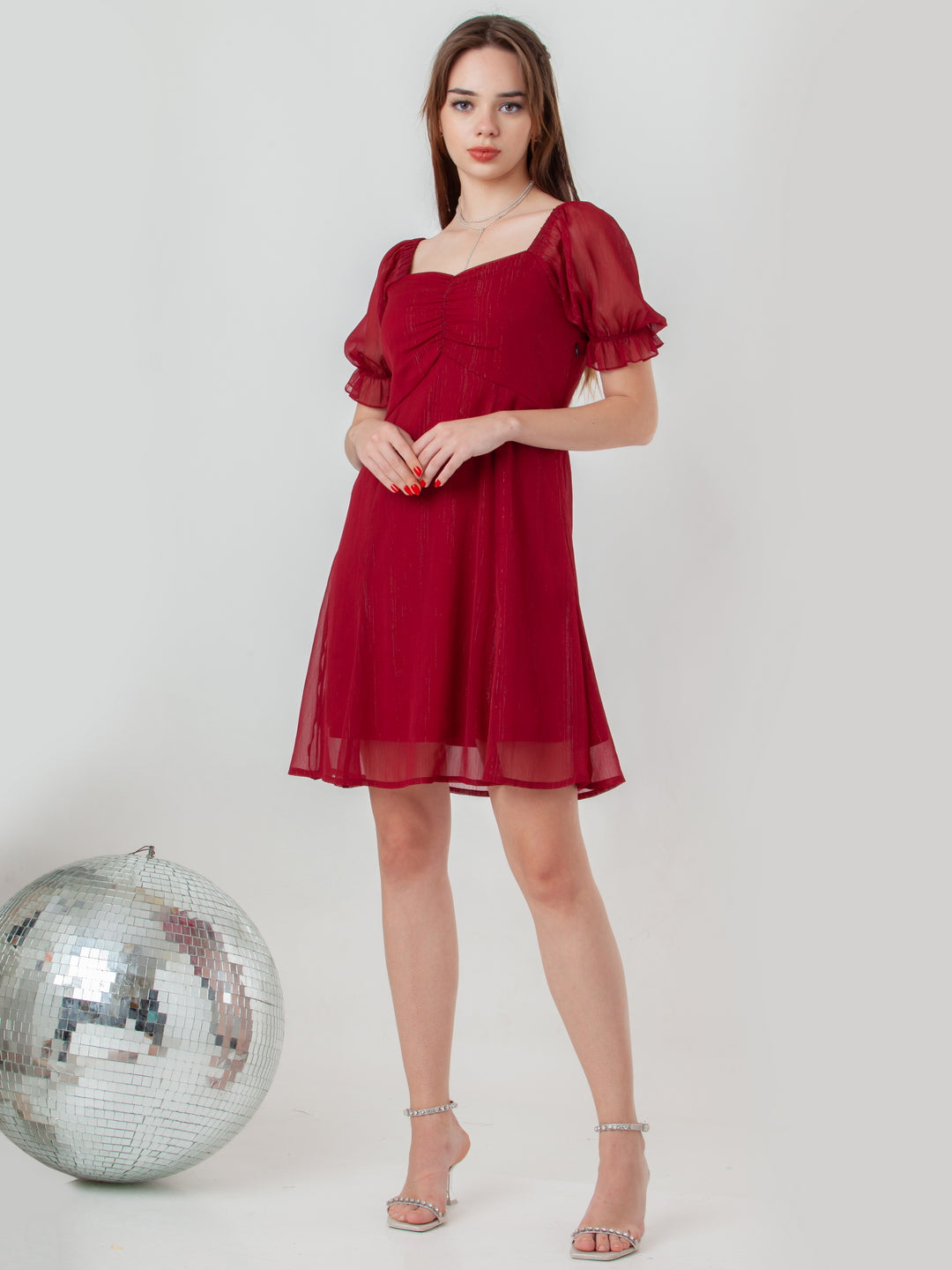 Maroon-Solid-Regular-Short-Dress-D08020_5