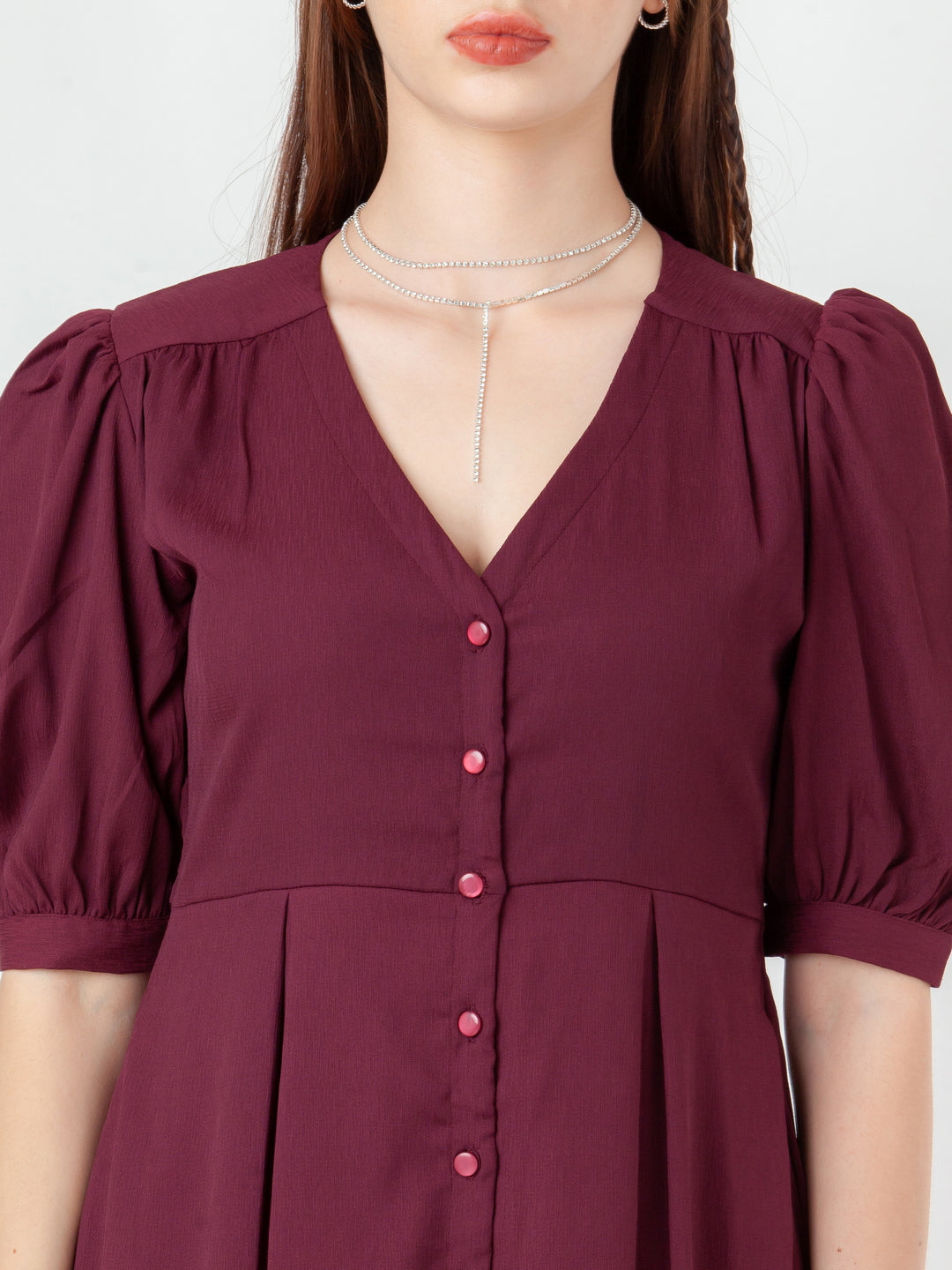 Maroon-Solid-Regular-Short-Dress-D08021_6