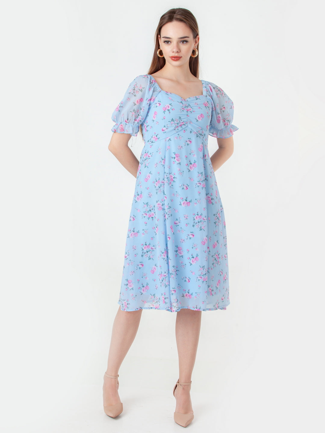 Sky-Blue-Printed-A-Line-Midi-Dress-D08028_5