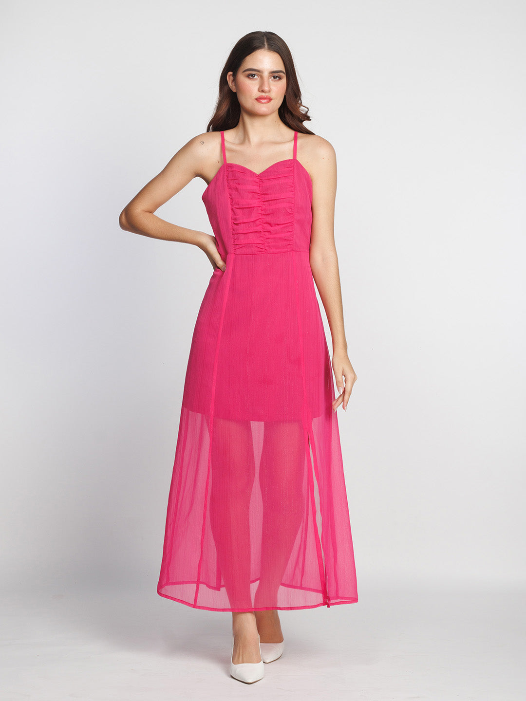 Pink-Solid-Maxi-Dress-D08038-2